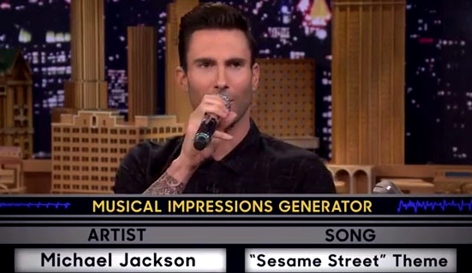 Watch: Adam Levine makes Michael Jackson impression singing the ‘Sesame Street’ theme