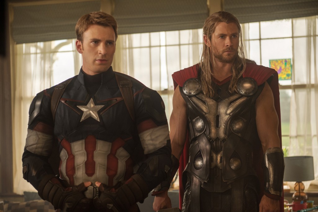 Avengers Age of Ultron Captain America Thor