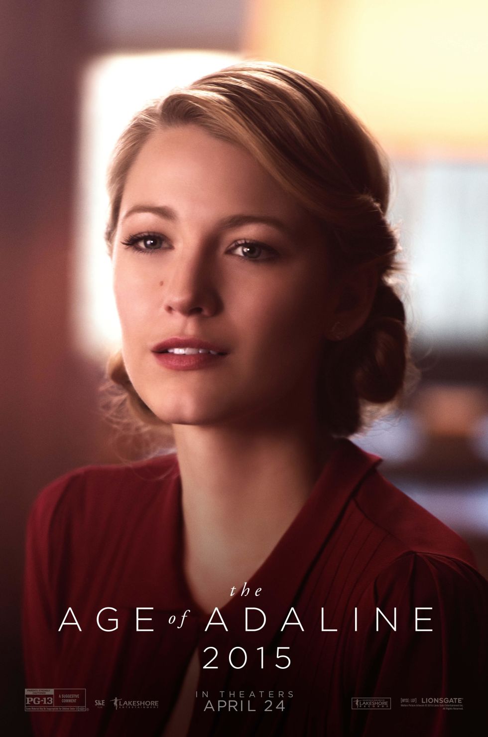 movie review age of adaline