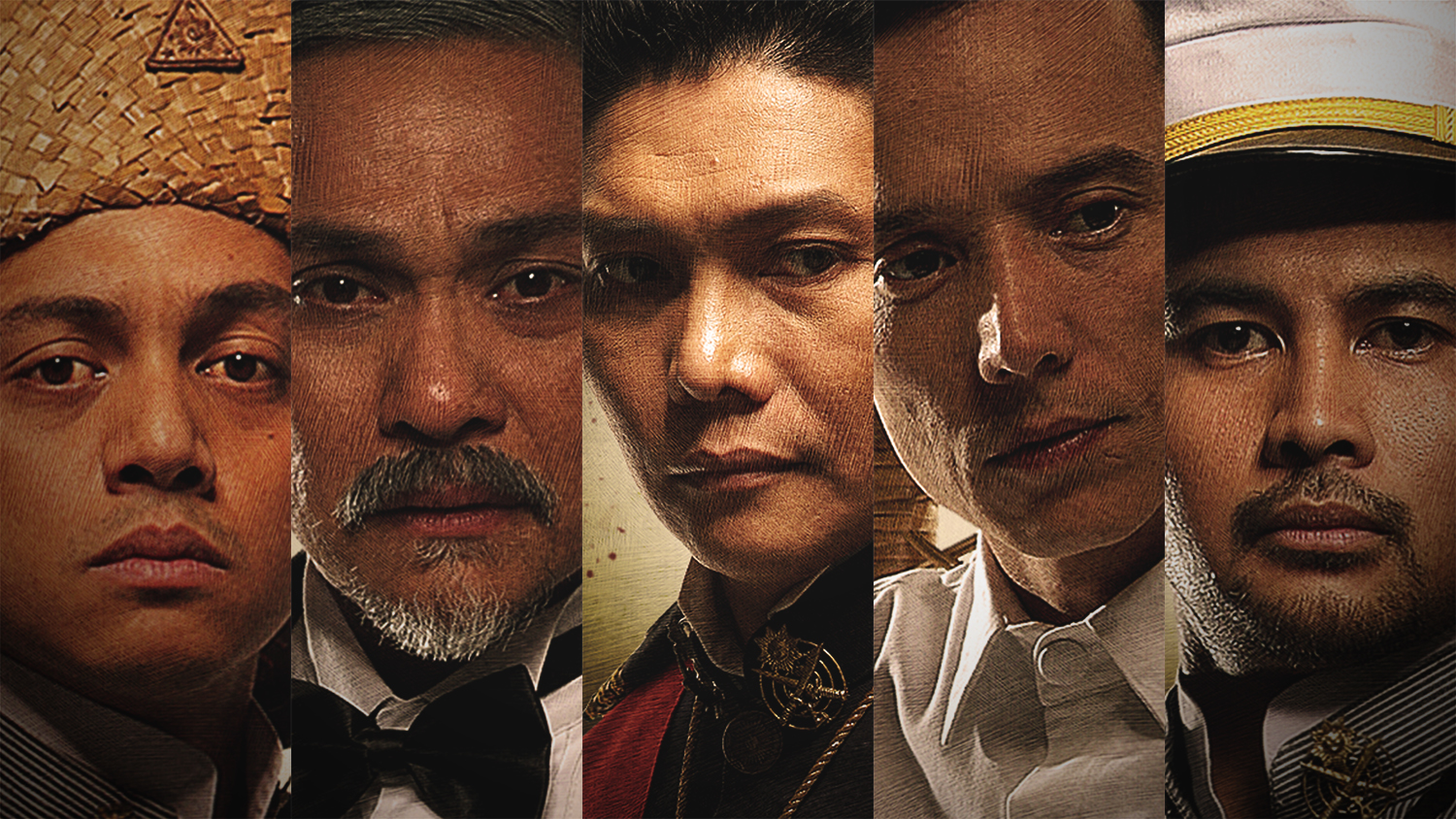 Take a peek at ‘Heneral Luna’ with these character posters