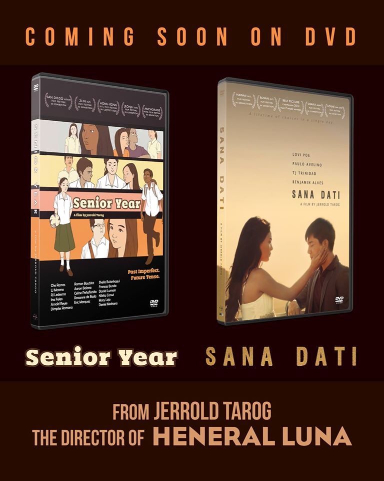 'Heneral Luna' launches DVD release + 2 Jerrold Tarog films