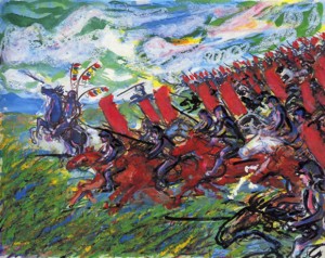 LOOK: Akira Kurosawa hand-painted storyboards for his films