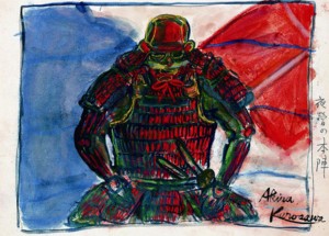 LOOK: Akira Kurosawa hand-painted storyboards for his films