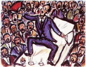 LOOK: Akira Kurosawa hand-painted storyboards for his films