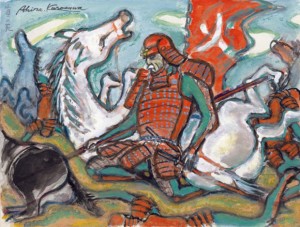 LOOK: Akira Kurosawa hand-painted storyboards for his films