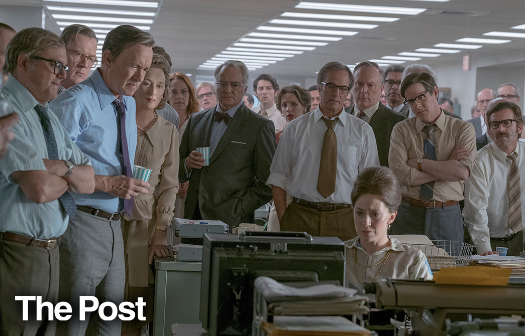 “THE POST” is a film of the present that happens to be set in the past
