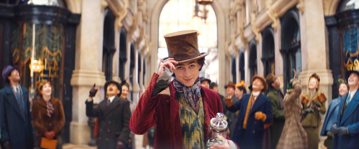 Timothée Chalamet talks about the wonderful world in ‘Wonka’ in this featurette